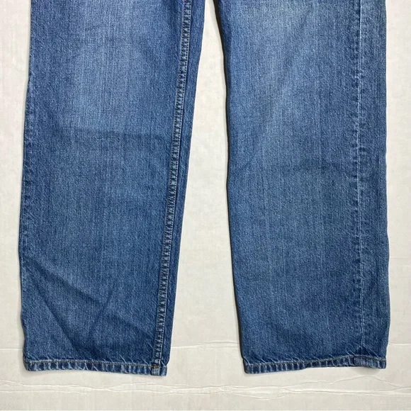 Y2K Anchor Blue Easy Fit Jeans
